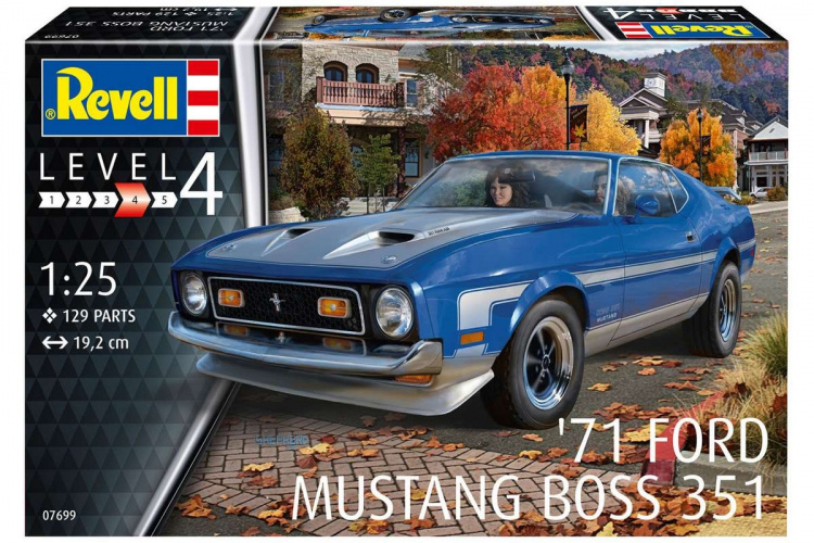 Revell 71 Ford Mustang Boss 351