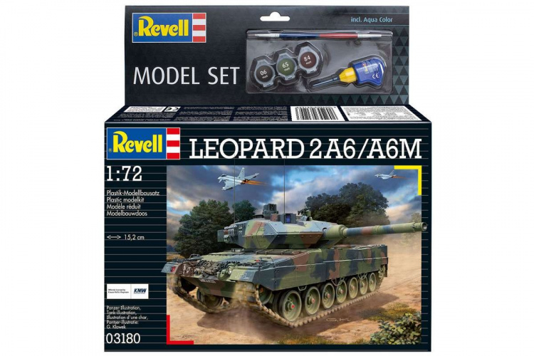 Revell Model Set Leopard 2A6/A6M 1:72 Revell Model Set Leopard 2A6/A6M 1:72