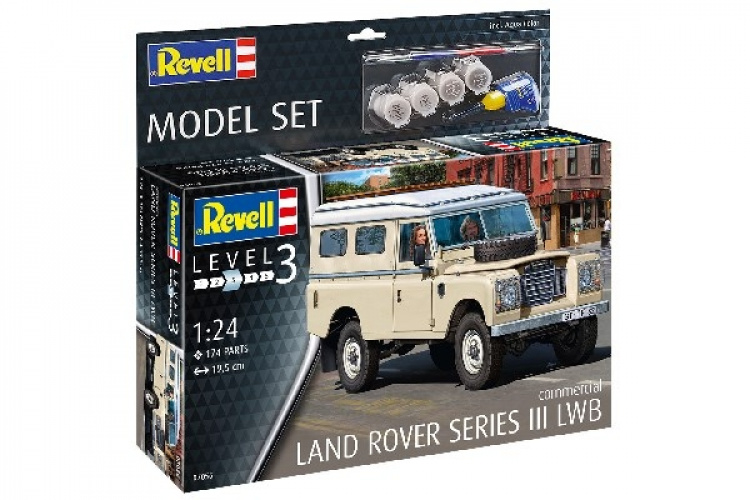 Revell Model Set Land Rover Series III LWB 1:24
