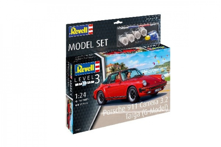 Revell Model Set Porsche 911 Carrera 3.2 Targa (G-Model)