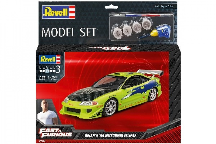 Revell Model Set Fast & Furious Brian\'s 1995 Mitsubishi