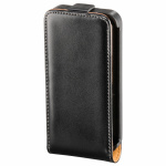 Hama Mobil Laukku Samsung Star Flip-Front Musta Nahkaa