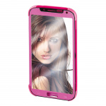 Hama Samsung S5 Booklet Mirror Touchwindow Pink Hama Samsung S5 Booklet Mirror Touchwindow Pink