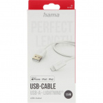 HAMA Charging Cable USB-A to Lightning White 1.5m