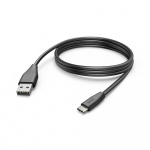 HAMA Charging Cable USB-A to USB-C Black 3.0m HAMA Charging Cable USB-A to USB-C Black 3.0m