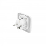 HAMA Traveladapter Type E/F Universal World-EU White