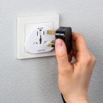 HAMA Traveladapter Type E/F Universal World-EU White