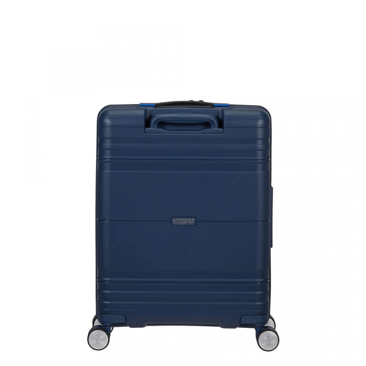 AMERICAN TOURISTER Hello Cabin Spinner 55 Front Pocket Navy AMERICAN TOURISTER Hello Cabin Spinner 55 Front Pocket Navy