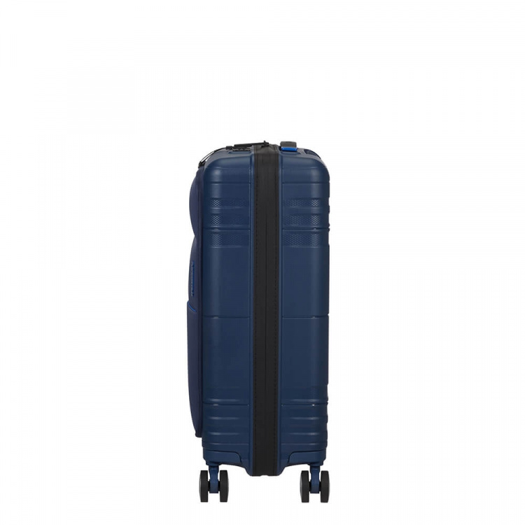 AMERICAN TOURISTER Hello Cabin Spinner 55 Front Pocket Navy AMERICAN TOURISTER Hello Cabin Spinner 55 Front Pocket Navy