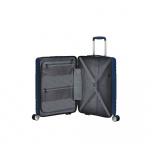 AMERICAN TOURISTER Hello Cabin Spinner 55 Front Pocket Navy AMERICAN TOURISTER Hello Cabin Spinner 55 Front Pocket Navy