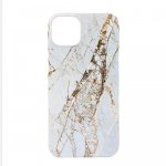 ONSALA Backcover MagSerie iPhone 15 Plus White Rhino Marble ONSALA Backcover MagSerie iPhone 15 Plus White Rhino Marble