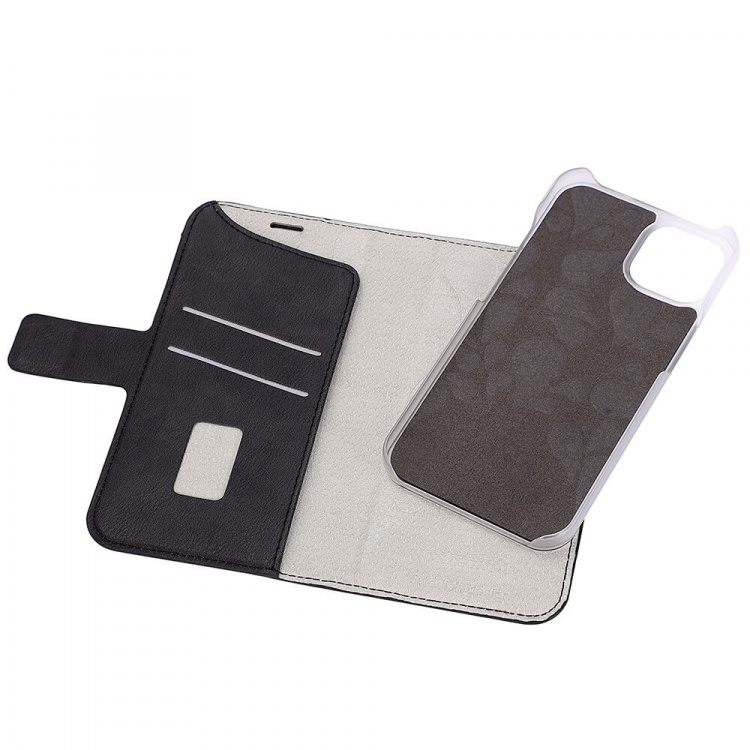 ONSALA Eco Wallet 2 card Recycled MagSerie iPhone 15 Black
