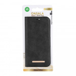 ONSALA Eco Wallet 2 card Recycled MagSerie iPhone 15 Plus Black ONSALA Eco Wallet 2 card Recycled MagSerie iPhone 15 Plus Black