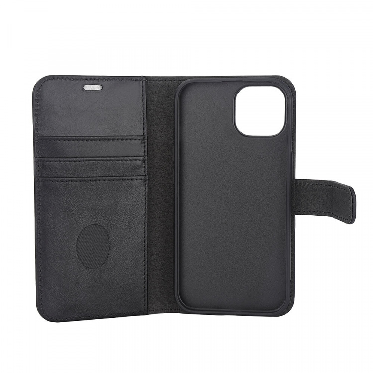 RADICOVER 2in1 Anti Radiation RFID 3 card MagS iPhone 15 Black Leather RADICOVER 2in1 Anti Radiation RFID 3 card MagS iPhone 15 Black Leather