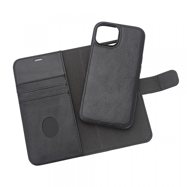 RADICOVER 2in1 Anti Radiation RFID 3 card MagS iPhone 15 Black Leather RADICOVER 2in1 Anti Radiation RFID 3 card MagS iPhone 15 Black Leather