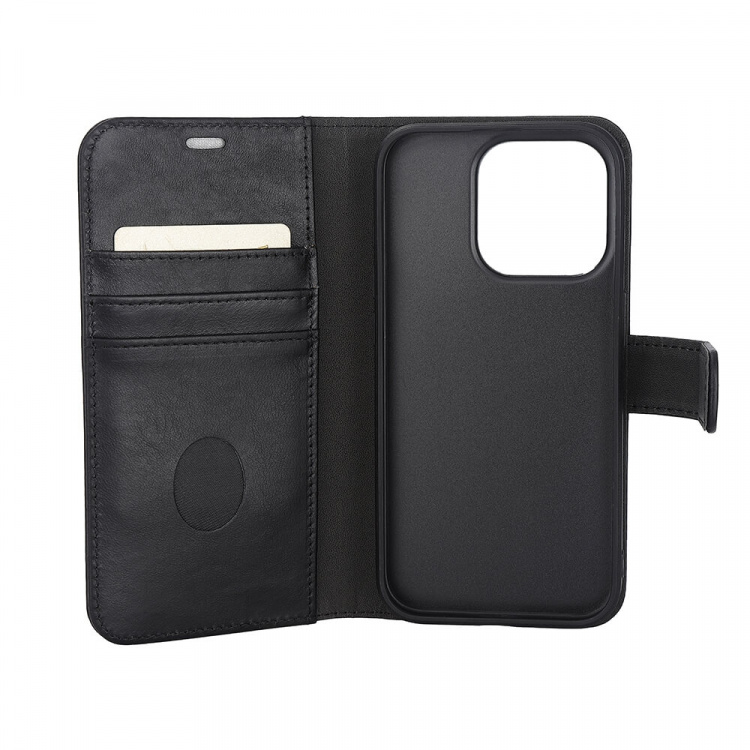 RADICOVER 2in1 Anti Radiation RFID 3 card MagS iPhone 15 Pro Black Leather RADICOVER 2in1 Anti Radiation RFID 3 card MagS iPhone 15 Pro Black Leather