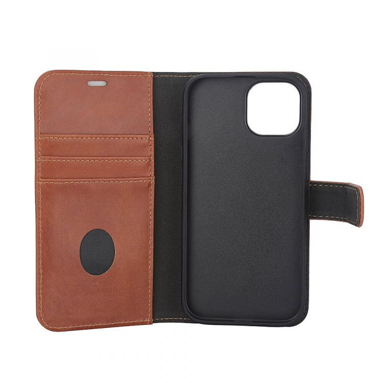 RADICOVER 2in1 Anti Radiation RFID 3 card MagS iPhone 15 Brown Leather RADICOVER 2in1 Anti Radiation RFID 3 card MagS iPhone 15 Brown Leather