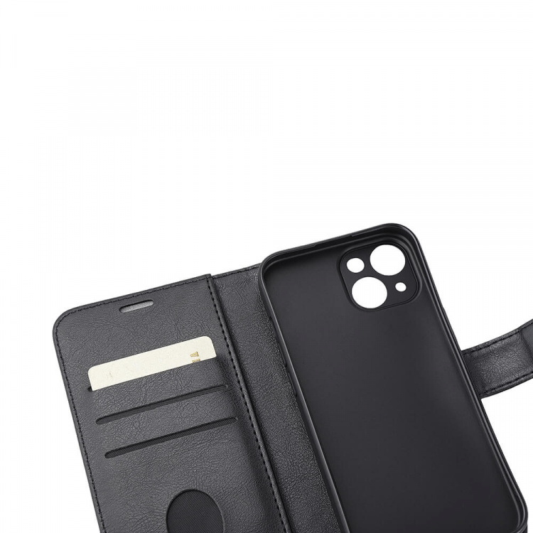 RADICOVER Flipcov Anti Radiation RFID 3 card MagS iPhone 15 Black PU RADICOVER Flipcov Anti Radiation RFID 3 card MagS iPhone 15 Black PU