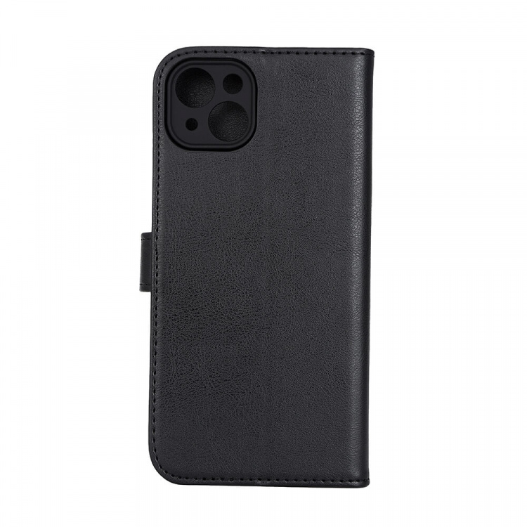 RADICOVER Flipcov Anti Radiation RFID 3 card MagS iPhone 15 Plus Black PU