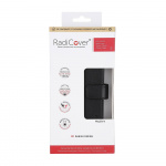 RADICOVER Flipcov Anti Radiation RFID 3 card MagS iPhone 15 Pro Black PU