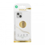 ONSALA Back Recycled Clear Case TPU iPhone 15 Plus Clear ONSALA Back Recycled Clear Case TPU iPhone 15 Plus Clear