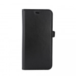 Buffalo 2in1 Leather 3 card MagSeries iPhone 15 Plus Black