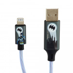BATMAN USB A to Lightning Light-Up 1.2m