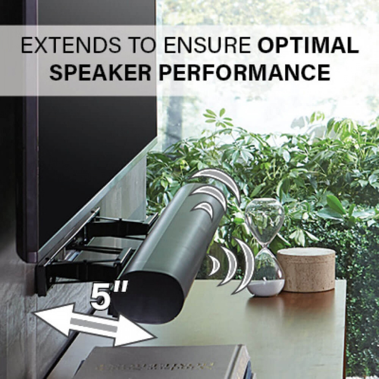 SANUS Wallmount for Sonos Arc Soundbar White SANUS Wallmount for Sonos Arc Soundbar White