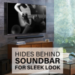 SANUS Wallmount for Sonos Arc Soundbar White SANUS Wallmount for Sonos Arc Soundbar White