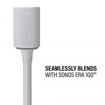 SANUS Floor Stand for Sonos ERA100 Single White
