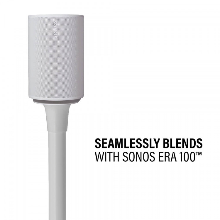 SANUS Floor Stand for Sonos ERA100 Single White