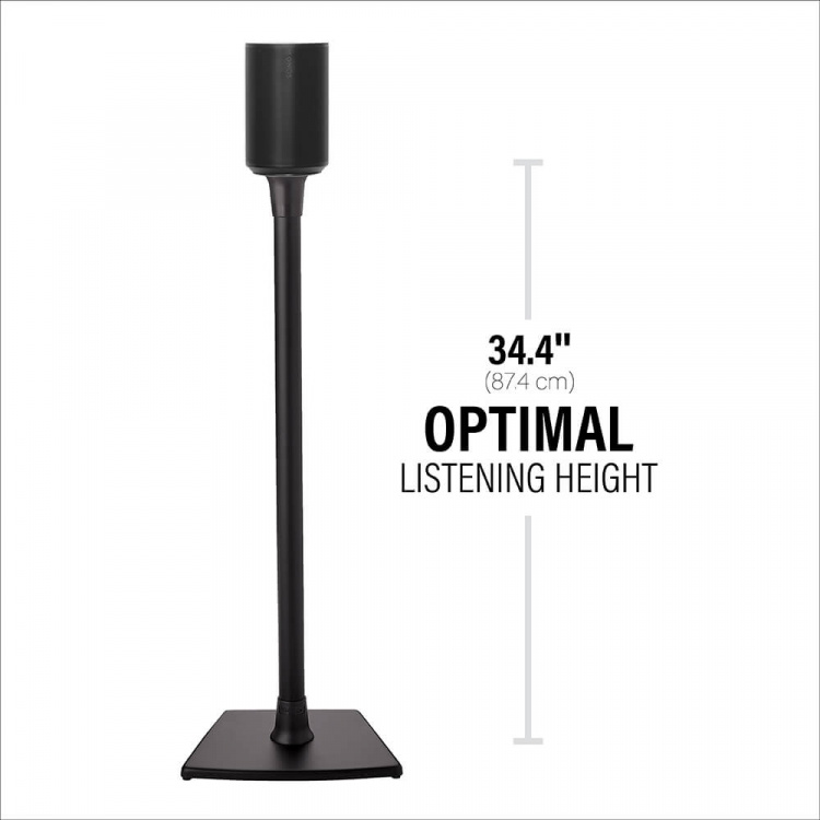 SANUS Floor Stand for Sonos ERA100 Single Black
