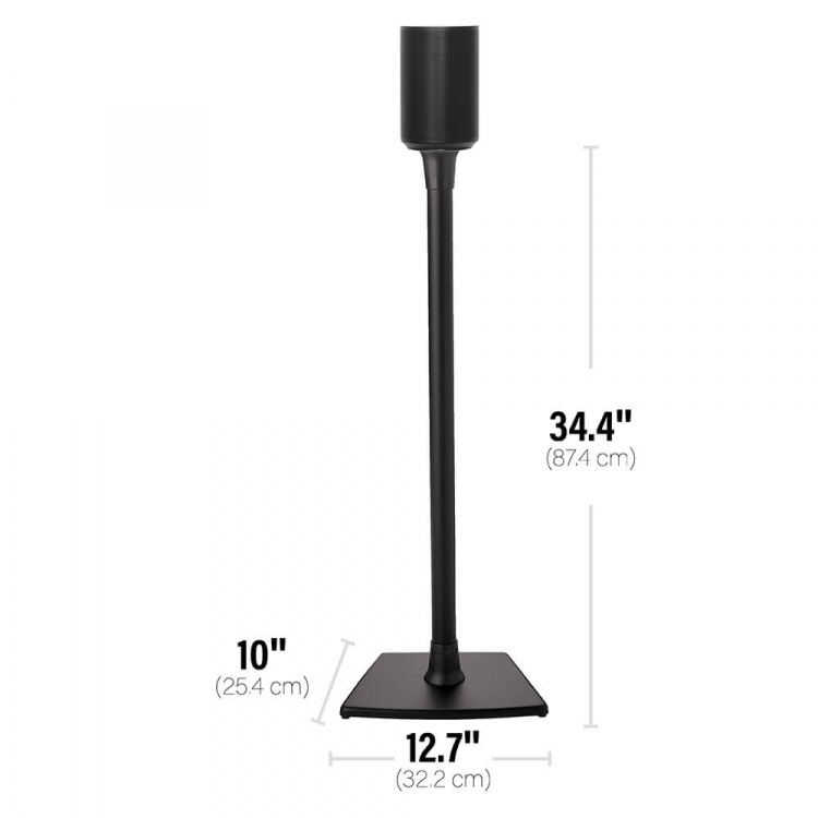 SANUS Floor Stand for Sonos ERA100 Single Black