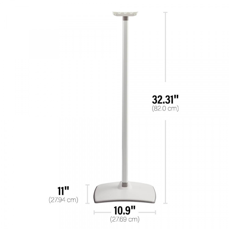 SANUS Floor Stand for Sonos ERA300 Single White SANUS Floor Stand for Sonos ERA300 Single White