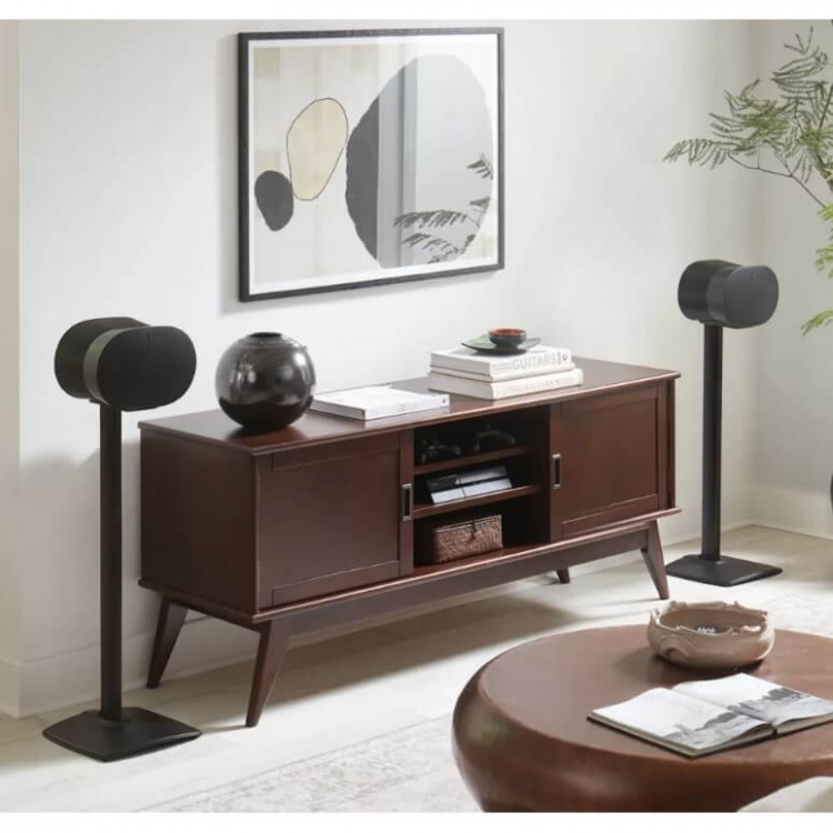 SANUS Floor Stand for Sonos ERA300 Pair Black SANUS Floor Stand for Sonos ERA300 Pair Black