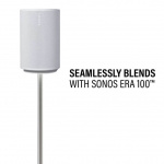 SANUS Floor Stand Adjustable for Sonos ERA 100 Single White SANUS Floor Stand Adjustable for Sonos ERA 100 Single White