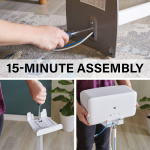 SANUS Floor Stand for Sonos Play:5 White