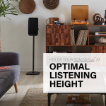 SANUS Floor Stand for Sonos Play:5 Black SANUS Floor Stand for Sonos Play:5 Black