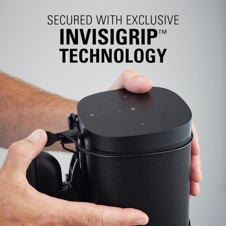 SANUS Wall Mount for Sonos One SL Play:1 Play:3 Pair Black SANUS Wall Mount for Sonos One SL Play:1 Play:3 Pair Black