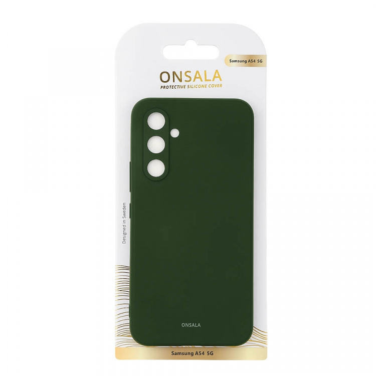 Onsala Backcover Silicone Samsung Galaxy A54 5G Olive Green
