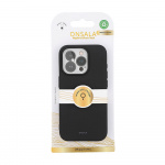 ONSALA Back Sil Touch Recycled MagSerie iPhone 15 Pro Black