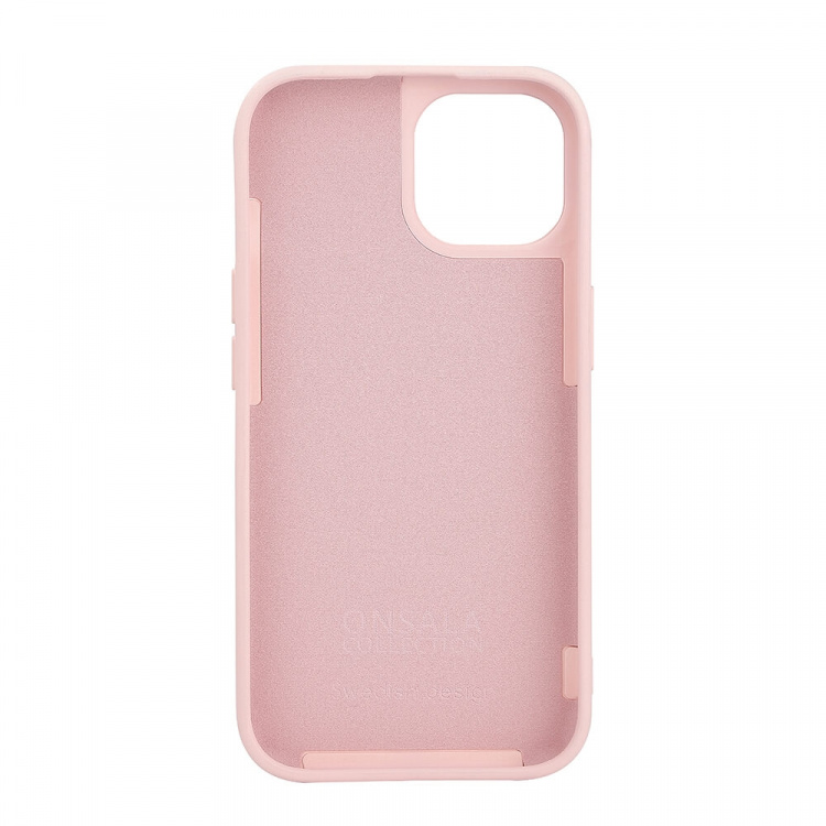 Onsala Back Sil Touch Recycled MagSerie iPhone 13/14/15 Chalk Pink