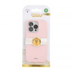 ONSALA Back Sil Touch Recycled MagSerie iPhone 15 Pro Chalk Pink