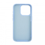ONSALA Back Sil Touch Recycled MagSerie iPhone 15 Pro Light Blue