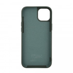 ONSALA Back Sil Touch Recycled MagSerie iPhone 15 Plus Olive Green ONSALA Back Sil Touch Recycled MagSerie iPhone 15 Plus Olive Green
