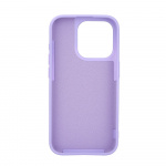ONSALA Back Sil Touch Recycled MagSerie iPhone 15 Pro Purple ONSALA Back Sil Touch Recycled MagSerie iPhone 15 Pro Purple