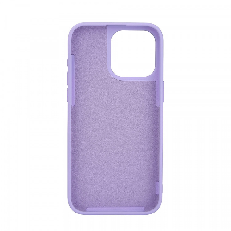 ONSALA Back Sil Touch Recycled MagSerie iPhone 15 Pro Max Purple