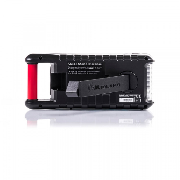MIDLAND Hätäradio ER300 Punainen/Musta