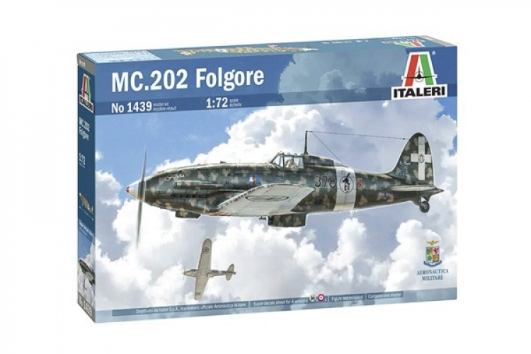 ITALERI 1:72 Mc 202 Folgore ITALERI 1:72 Mc 202 Folgore