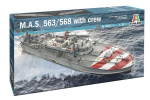 ITALERI 1:35 M.A.S. 568 4a Serie with crew ITALERI 1:35 M.A.S. 568 4a Serie with crew